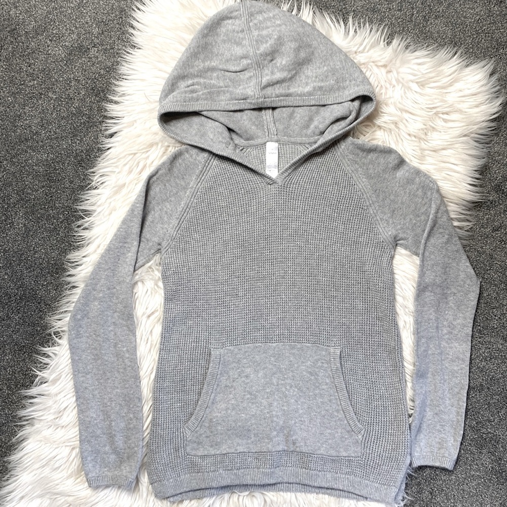 Ivivva by Lululemon Grey Hooded Sweater 14